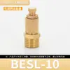 Válvula Solenoide Pneumática Torre de Acelerador de Cobre Silenciador Bsl-01 Polegada 2/3/4 Pontos Besl Conector Silenciador Silencioso