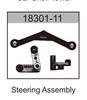 Carcasa de coche de control remoto transfronterizo 18301/18311 neumático batería conexión por tornillo accesorios universales