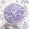 Pulseira de Contas com Esmalte de Bambu Degradê 6x12mm Contas Bicolores com Sensação Antiga Acessórios de Joias Artesanais DIY