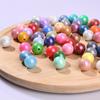 Cuentas Redondas de Silicona Transfronterizas 15 mm Redondas Grado Alimenticio Cuentas de Silicona para Bebé Accesorios para Cadena de Chupete Infantil Ahora