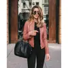 Bestseller en eBay Amazon, Nuevo producto en oferta especial en Wish, Blazer de cuero PU moda otoño e invierno para mujer