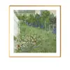 Diecisiete Obras Maestras Nórdicas de Arte de Nicho: Arte de Pared para Sala de Estar, Pinturas Decorativas Estilo Madera para Comedor, Murales de Pared de Van Gogh y Monet para Dormitorio