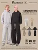 Ropa Masculina RS Transfronteriza Old Money BOXY Sudadera con Capucha Corta Ancha Felpa Pesada de 350G Engrosada Marca de Tendencia Sudadera con Capucha para Hombre