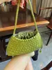 2025 Nuevo Diseño de Nicho de Verano Bolso Tejido de Gran Capacidad Bolso Marinero Francés Bolso de Hombro/Axila para Vacaciones Relajadas