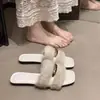 Zapatillas de Casa Versátiles, Ligeras, Perezosas, Casuales, Peludas - Moda Nueva Primavera y Otoño 2026, Zapatillas Planas sin Cordones para Usar en Exteriores