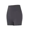 Shorts de Yoga Transfronteiriços de Cintura Alta com Efeito Pêssego, Justos, para Corrida e Treino, Roupa Externa, Calças Esportivas de Três Pontos, Shorts de Fitness