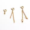 Pin Colgante de Resorte Cubierto de Oro de 14K que Conserva el Color Pulsera con Pin Colgante Collar Pin Colgante Accesorios de Joyería DIY Hechos a Mano