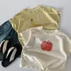 Ropa para Niños Camiseta de Manga Corta para Niños Estilo Nuevo 2026 Niños Medianos y Pequeños Algodón Puro Estilo Delgado de Verano para Niños Camiseta Superior Dibujos Animados