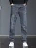 Jeans para hombre de comercio exterior transfronterizo 2026 primavera y otoño nuevos pantalones rectos elásticos estilo coreano modernos versátiles casuales