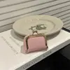 Nova Bolsa para Joias Compacta de Couro Genuíno com Anel de Diamante, Mini Bolsa para Batom, Porta-Moedas, Caixa de Armazenamento para Joias de Anel, Colar, Brincos