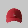 Gorra de Béisbol de Zorro Lindo Estilo Coreano Gorra de Béisbol Adelgazante para la Cara Gorra con Visera Protectora del Sol para Primavera y Otoño Gorra de Dibujos Animados Dopamina
