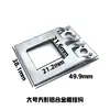 Accesorios de Marco de Fotos de Aleación de Aluminio para Hardware Tablero Trasero Esquinas de Marco Soportes Esquinas Espejo Sujetadores de Marco de Fotos Ganchos Soportes Esquina Delgados Conectores