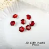 Novedad de moda Puntiagudo Atrás Suelto Diamante Accesorios para Uñas Arte al por Mayor Forma de Corazón Mezclado Decoraciones 3D para Uñas