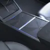 Adecuado para la Nueva Versión del Modelo 3/Y de Tesla, Película para Control Central, Película Protectora, Almohadilla de Silicona, Accesorios Interiores, Alfombrilla Antideslizante
