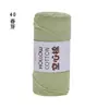 Hilo de Algodón Hueco de 2 mm para Bolsas de Ganchillo DIY Bolsa Tejida a Mano Hilo Redondo Hilo Perlado Hilo de Lana
