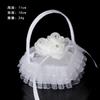 Novo Mini pequeno anel travesseiro caixa criativa portátil adereços de casamento caixa de anel pequeno diamante branco decoração fábrica atacado