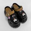 Novo Big Head Culomi Altura 10cm Sapatos de eva com furos para todos os tipos de mulheres, sandálias antiderrapantes de sola grossa
