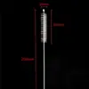 En stock cepillo para pajitas de acero inoxidable de 200 mm acero inoxidable 304 cepillo de nailon suministro directo de fábrica