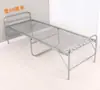Cama de alambre de acero versión engrosada de exportación doble alambre de acero encriptado cama plegable individual cama de resortes cama para siesta colchón suave cama de acompañamiento