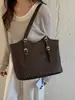 Bolso de diseño tejido de nicho para mujer, bolso de mano grande de moda primavera/verano 2026, bolso de hombro casual de moda