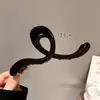 High-end requintado de volta da cabeça bobina grampo de cabelo grande gancho de cabelo das mulheres quantidade de cabelo de verão tubarão clipe de cabelo cocar acessórios para o cabelo