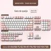 XDA altamente temático keycap PBT sublimação teclado mecânico boné adequado para 68/75/84/96/980/104