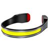 Luz de trabajo nueva de Amazon transfronteriza plástico ABS luz para pesca nocturna luz de libro cabestro cob faro recargable Tipo-C
