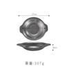 Frigideira Binaural Seca de Aço Inoxidável Vintage Comercial Dourada Apimentada Apimentada Panela Lagostim Prato Raso Sauerkraff Panela de Peixe