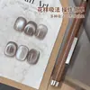 Sandalwood Manicure Tres en Uno Doble Punta Magnética Fototerapia Pluma Pincel Ultra Fino Sin Marcas Esmalte Gel Ojo de Gato para Manicure