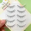 Dez Fileiras de Cílios Inferiores, Cílios Postiços Diabinho, Girassol de Três Passos para Pessoa Preguiçosa, Olho Manga Puro Selvagem Super Natural