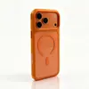 Adecuado para Apple 18 Pro Max, funda de teléfono de alta transparencia con fijación magnética, diseño de airbag para iPhone 17 Pro para protección contra caídas en las cuatro esquinas