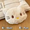 Llavero Colgante de Muñeca de Peluche de Dibujos Animados Lazo Accesorios de Hello Kitty Bolso Accesorios para Pantuflas