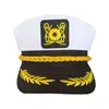 Chapéus Navais Europeus e Americanos Transfronteiriços, Chapéus Brancos de Proteção Solar para Comércio Exterior, Chapéus Militares Retrô, Chapéus de Marinheiro, Acessórios Atacado
