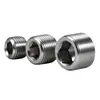 Em Estoque Plug Hexagonal Interno Din906 Pt1/16~M27 Aço Inoxidável 304 Plug