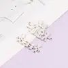 Venta Caliente Comercio Exterior Espejo Acero Inoxidable Miembro de la Familia Mano en Mano Joyería Accesorios DIY Alegría Familiar Colgante Personalizado