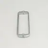 Manija doble para puerta de vidrio de ducha Jinlong, manija doble de aleación de zinc, accesorios para manija de baño