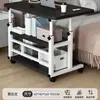 Mesa auxiliar cabinet lateral de sofá sala de estar hogar mesa de té estante de almacenamiento dormitorio mesita de noche mini balcón mesa de café pequeña mesa