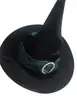 Sombrero de Bruja de Halloween Sombrero de Bruja para Fiesta de Carnaval Sombrero de Bruja Hongo para Baile de Graduación Festival Performance Cosplay