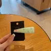 Novo Estilo Presilha Dopamina Bb com Bordas Coloridas de Cobertura Doce, Franja de Menina Doce e Presilha Lateral para Cabelo