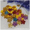 Parches de Estrella en Forma de Corazón, Tela No Tejida con Purpurina, Materiales y Accesorios para Accesorios del Cabello, Parches de Tela No Tejida de Flor de Ciruelo