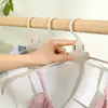 Cabide Dobrável Ombro Largo Sem Marcação Varal de Secar Roupas Plástico Viagem Portátil Cabide Mágico Suporte para Roupas de Adulto