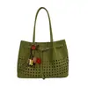 Bolso Femenino Yuezi 2026 Verano Estilo Coreano Nuevo Bolso Tote de Axila para el Trabajo y los Viajes Diarios, Elegante y de Alto Valor Bolso de Hombro Único