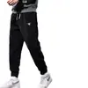 Pantalones Deportivos para Hombre de Todas las Estaciones, Pantalones de Chándal de Pana, Estilo Nuevo Otoño Invierno, Forro Polar Cálido, Holgados, Casual para Hombre