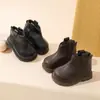 Botas para Niña Botas Martin de Cuero para Niños 2026 Otoño/Invierno Nuevo Estilo Botas de Nieve de Princesa Elegantes Botas Cortas de Felpa de Algodón para Bebé