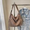 Estilo Perezoso Bolsa de Tela de Gran Capacidad para Viajes Diarios Unisex Bolso Cruzado Casual para Estudiantes Universitarios Bolso de Hombro Simple