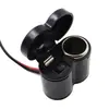 Accesorios de modificación para motocicleta scooter coche de calle moto de cross coche deportivo cargador de encendedor de cigarrillos universal USB impermeable