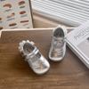 Zapatos Planos para Niñas, Zapatos para Bebés y Niños Pequeños, Zapatos de Cuero para Bebés Verano 2025, Zapatos de Princesa de Suela Suave, Zapatos Casuales Versátiles para Niños