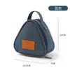 Nueva bolsa térmica infantil transfronteriza para estudiantes de primaria, mini bolsa triangular para bolas de arroz, linda y portátil lonchera, bolsa para snacks para exteriores