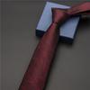 Corbata de Poliéster Seda de 8 cm para Hombre, Estilo Business Casual para el Trabajo, Profesional, Boda, Moda, Fabricante, Venta al por Mayor, Dropshipping
