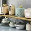 Estante de almacenamiento de capas para cocina para uso doméstico, estante de gabinete de encimera, estante de almacenamiento para condimentos, platos, ollas y tazones